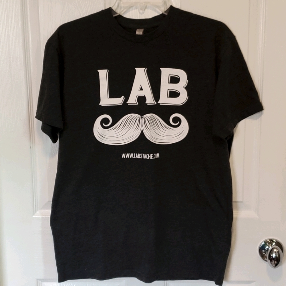 Next Level Apparel LABstache Men's T-Shirt - M